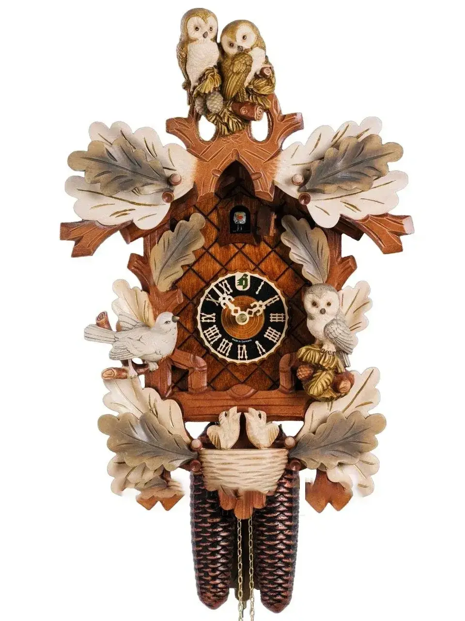 GERMAN CUCKOO CLOCK-GERMAN BLACK FOREST CUCKOO CLOCK