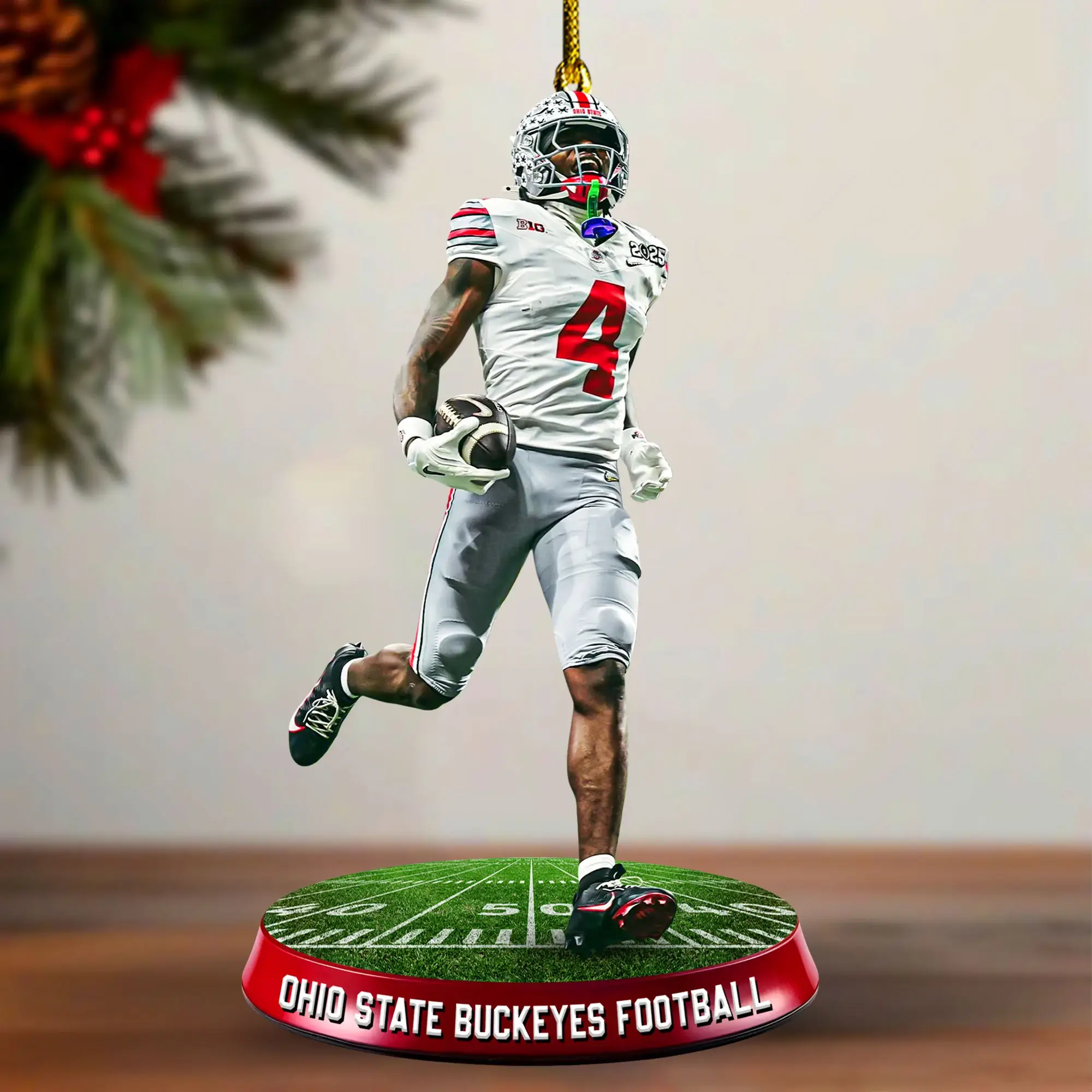 Ohio State Buckeyes  National Championship football Ornaments