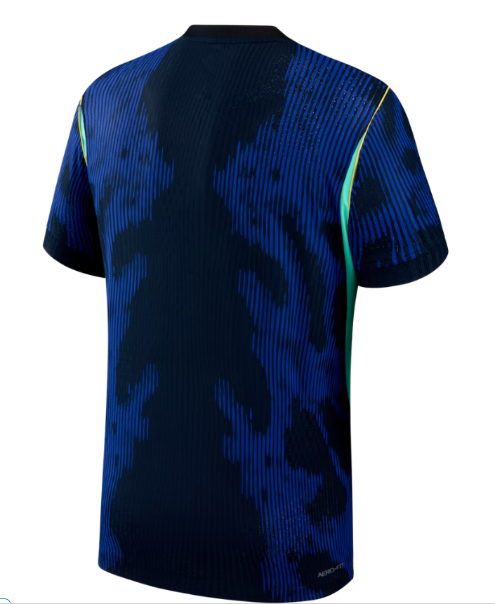 Brazil National Team Jordan Brand 2026 Away Match Authentic Jersey - Blue