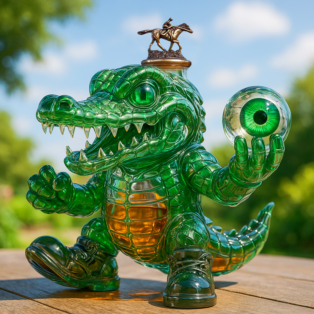 Nightmare Chomper Whiskey Bottle
