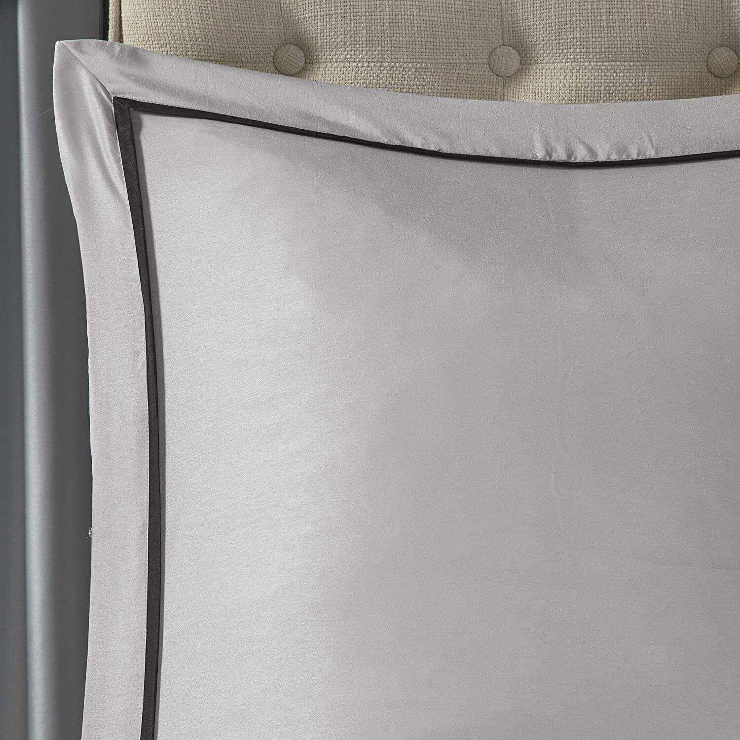 Master Bedroom 24 Piece Room-in-a-Bag Faux Silk Comforter Set Bedding Curtains Pillows