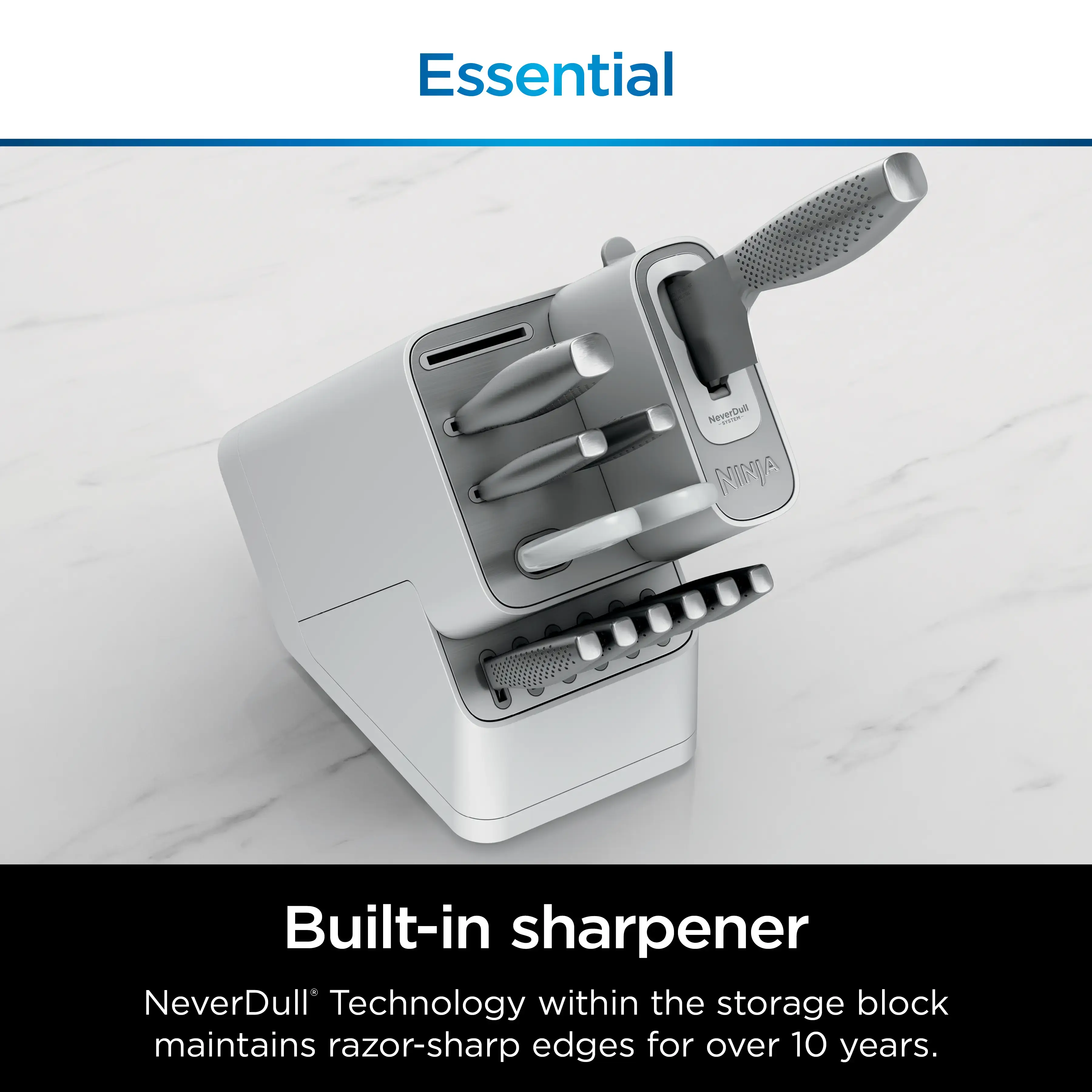 NeverDull Essential Knife System 12 Piece Set