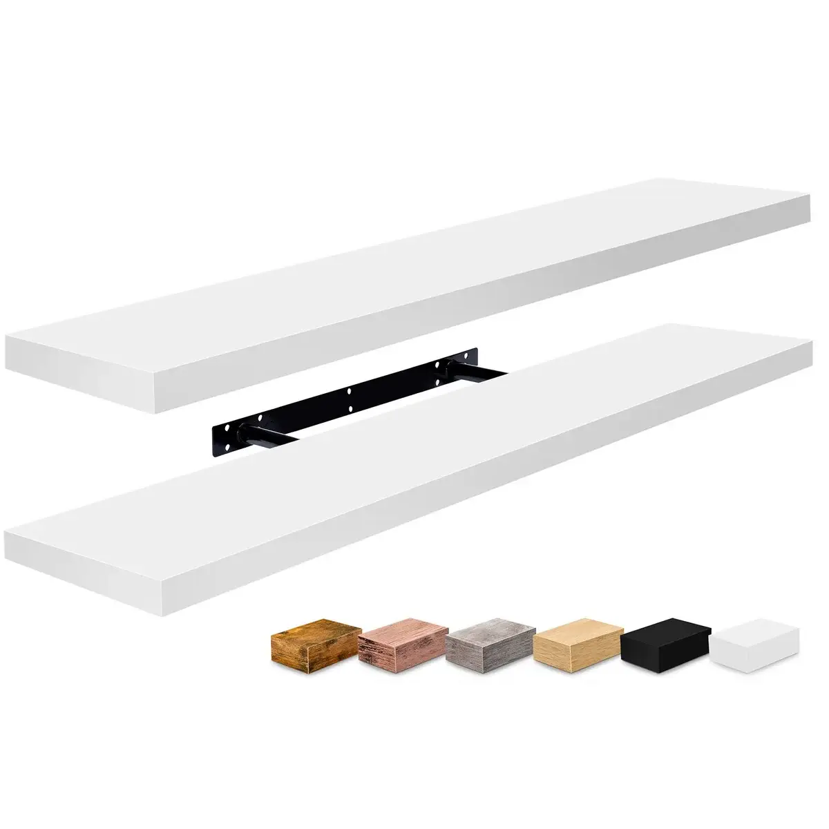 Sorbus Long Floating Shelves for Wall Set of 2 - 35
