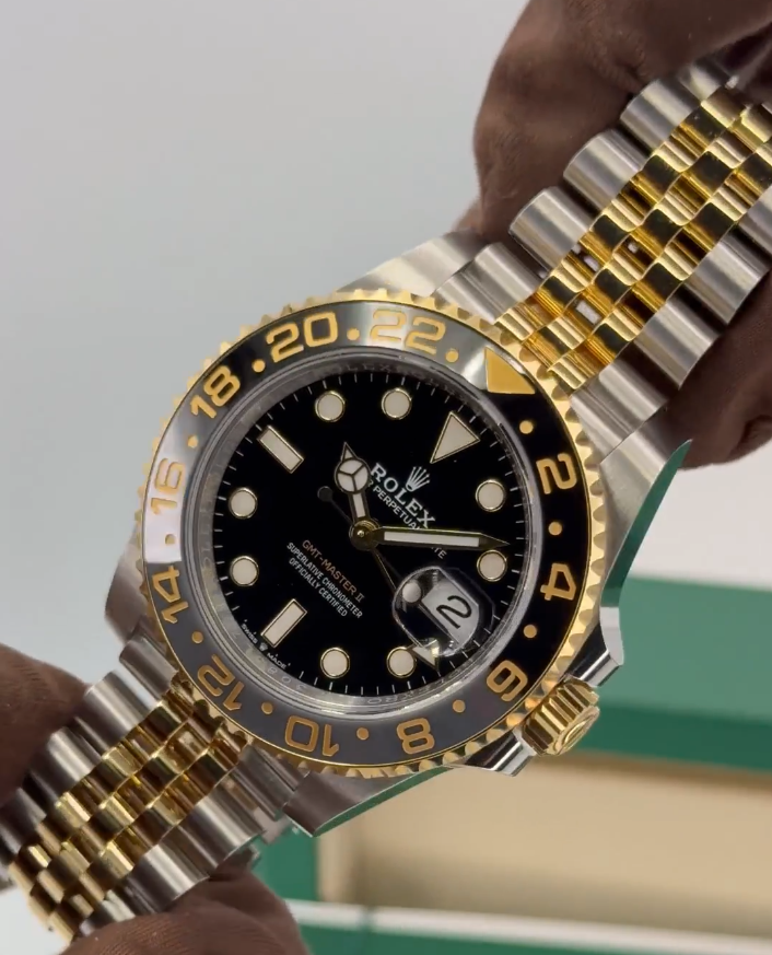 NEW 2026 Rolex GMT-Master II 40mm 126713GRNR Two-Tone Jubilee
