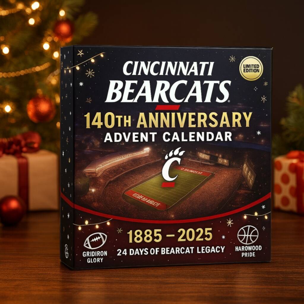 Cincinnati Bearcats 140th Anniversary Advent Calendar 2025