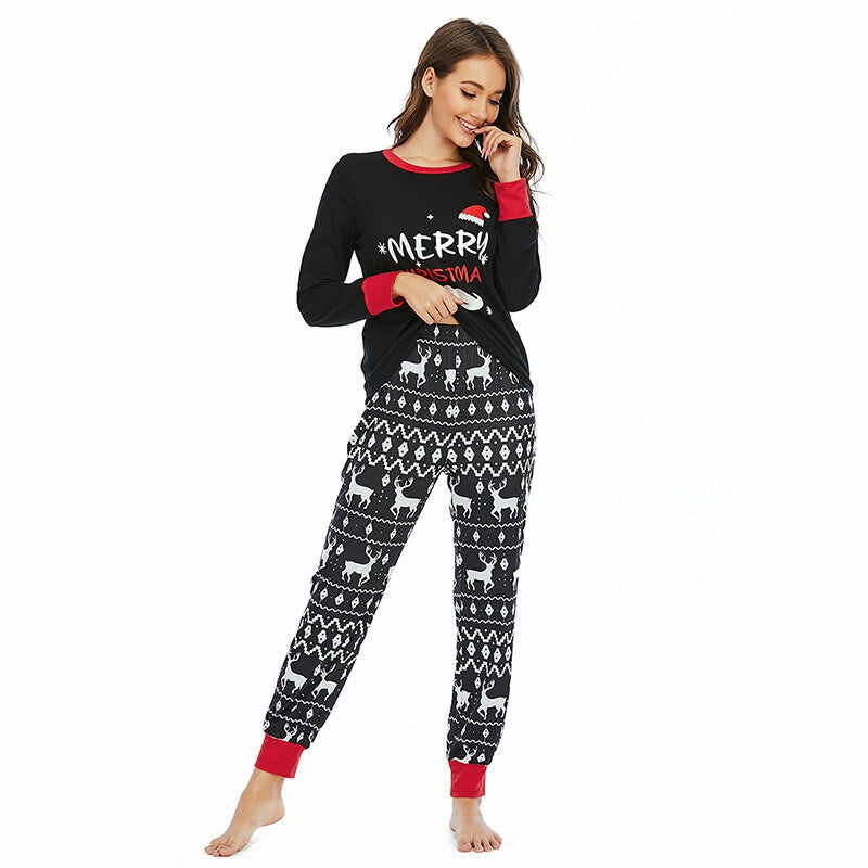 Holiday Christmas Pajamas Matching Family Pjs Set