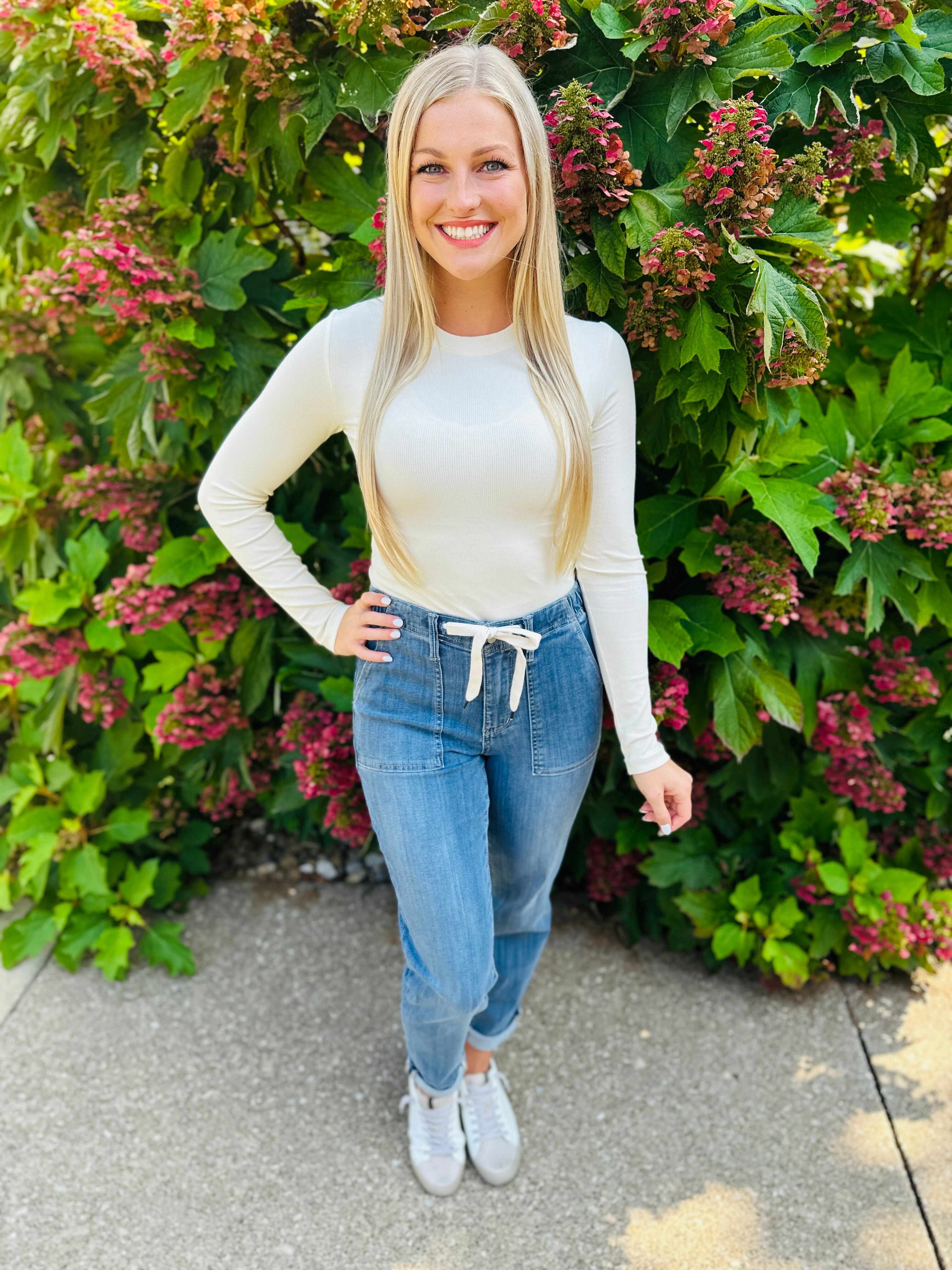 Joggers REG/CURVY Jog It Out Denim Joggers RESTOCK!