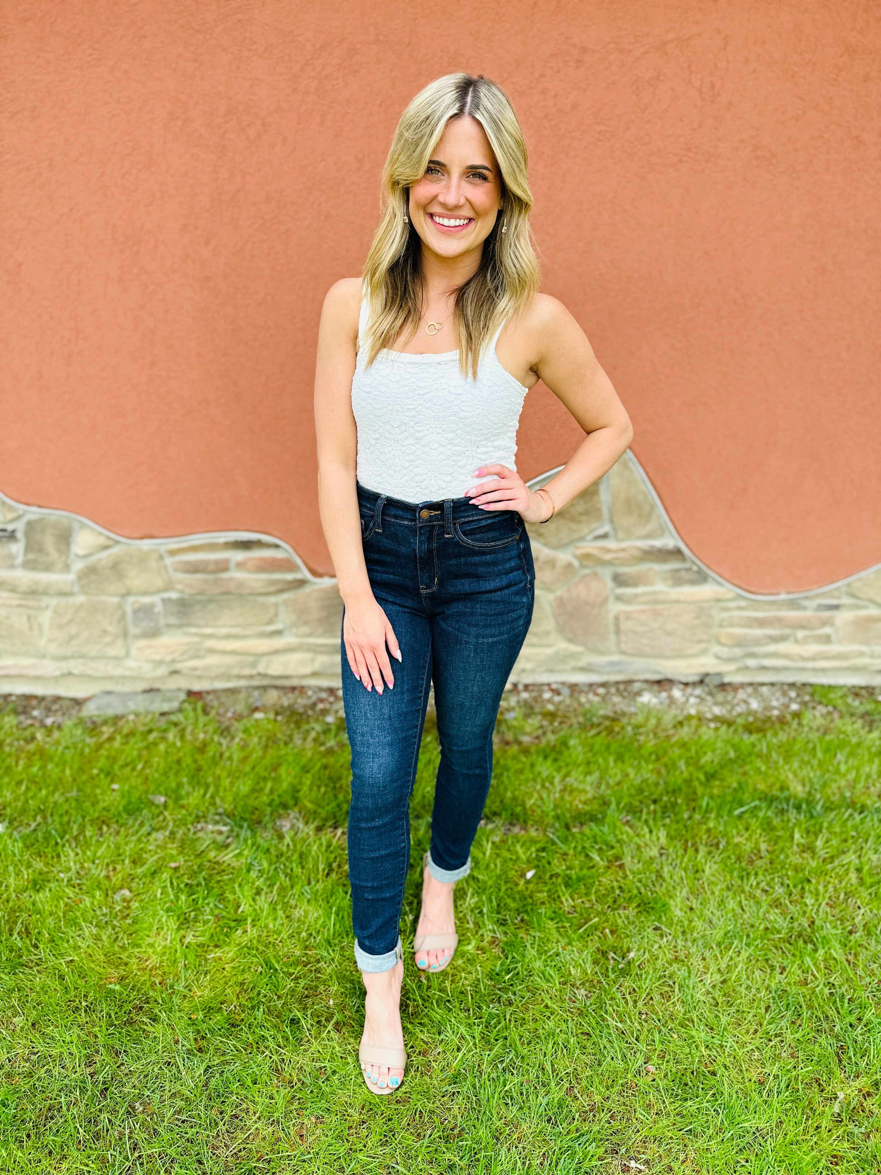 Restock! BEST SELLER! PLUS/REG The Holy Grail of Nondistressed Skinny Jeans