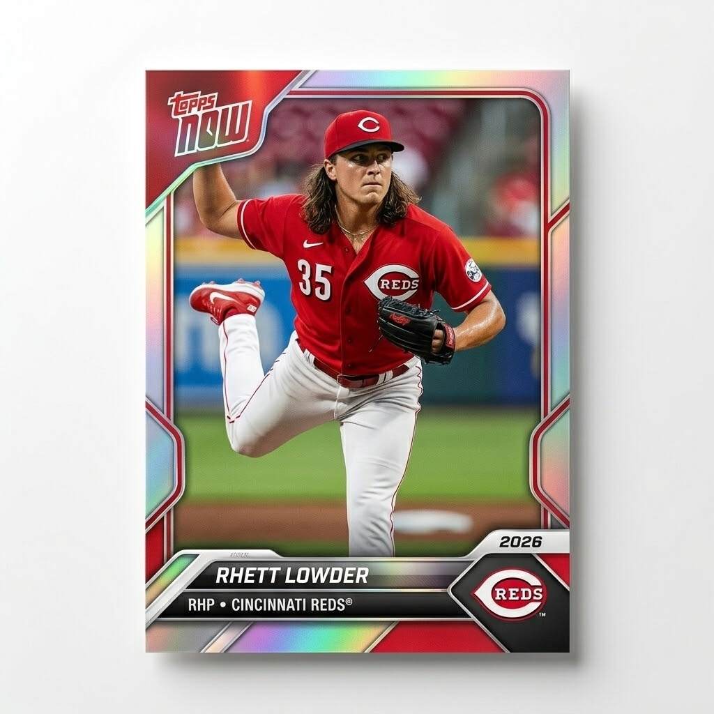 Topps x Cincinnati Reds Limited Edition Ultra Premium Trading Cards!