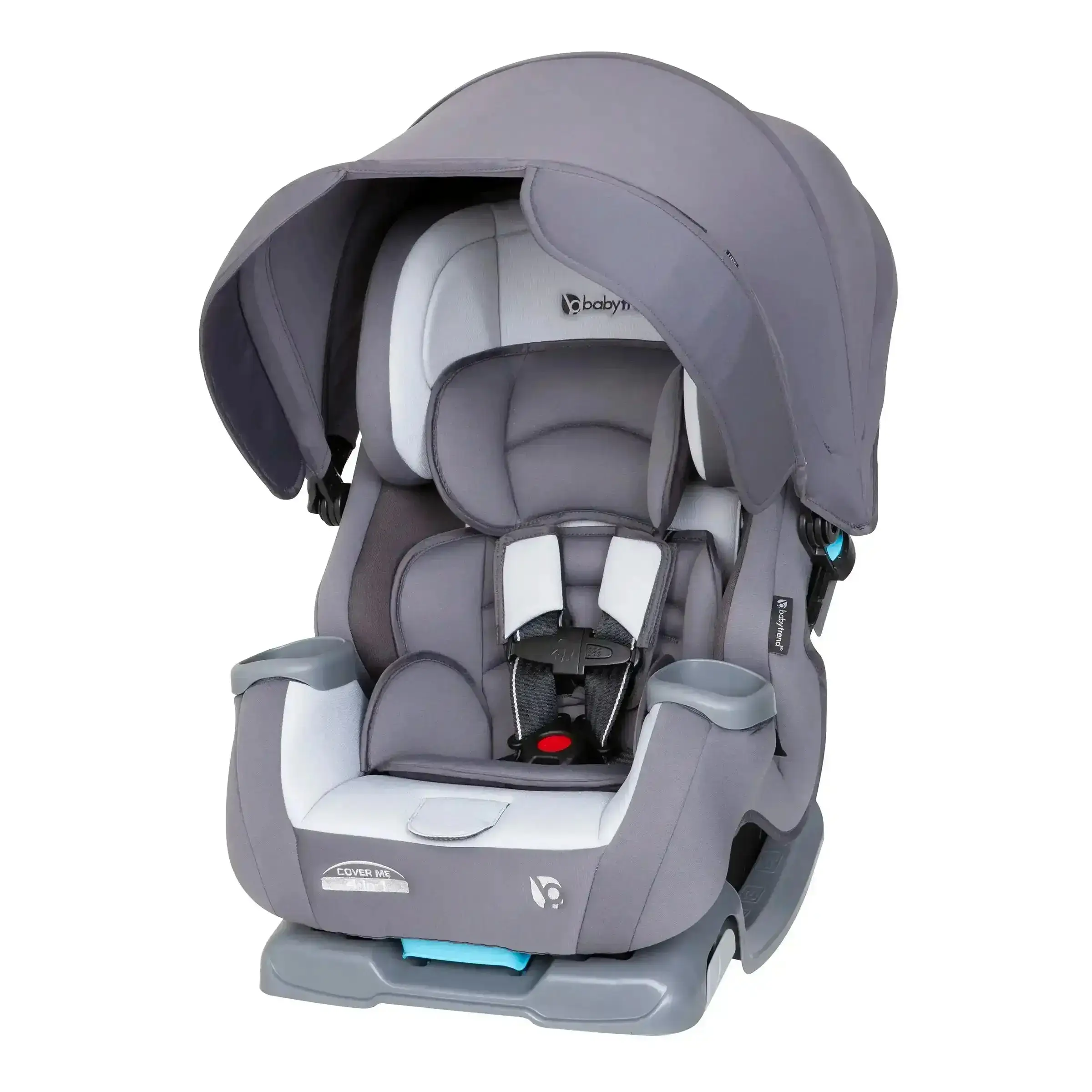 Baby Trend® Cover Me™ 4-in-1 Premium Adjustable Convertible Infant Car Seat w/ Integrated Canopy & Side Impact Protection