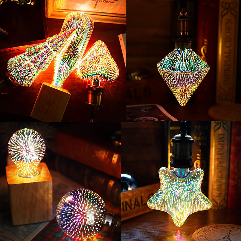 3D Fireworks LED Bulbs