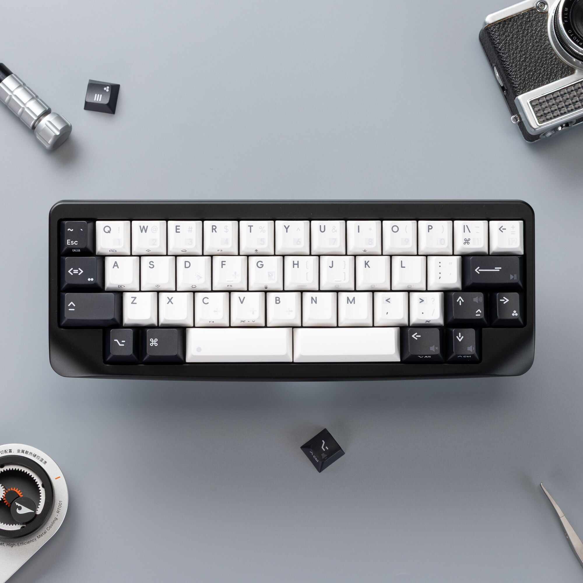 Ready to use Agar mini Dual-mode version with keycaps