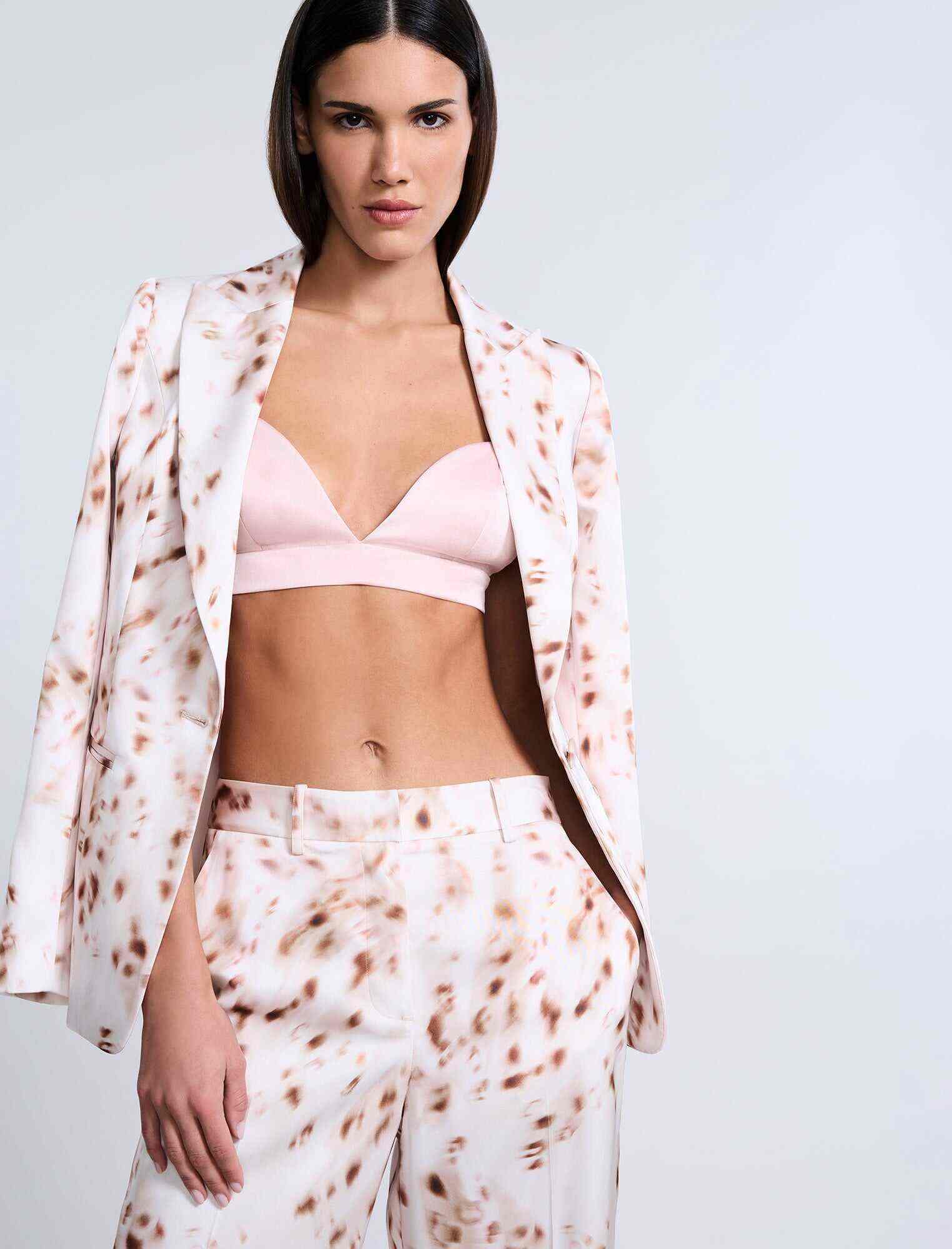 TestAnimal Print Relaxed Pant