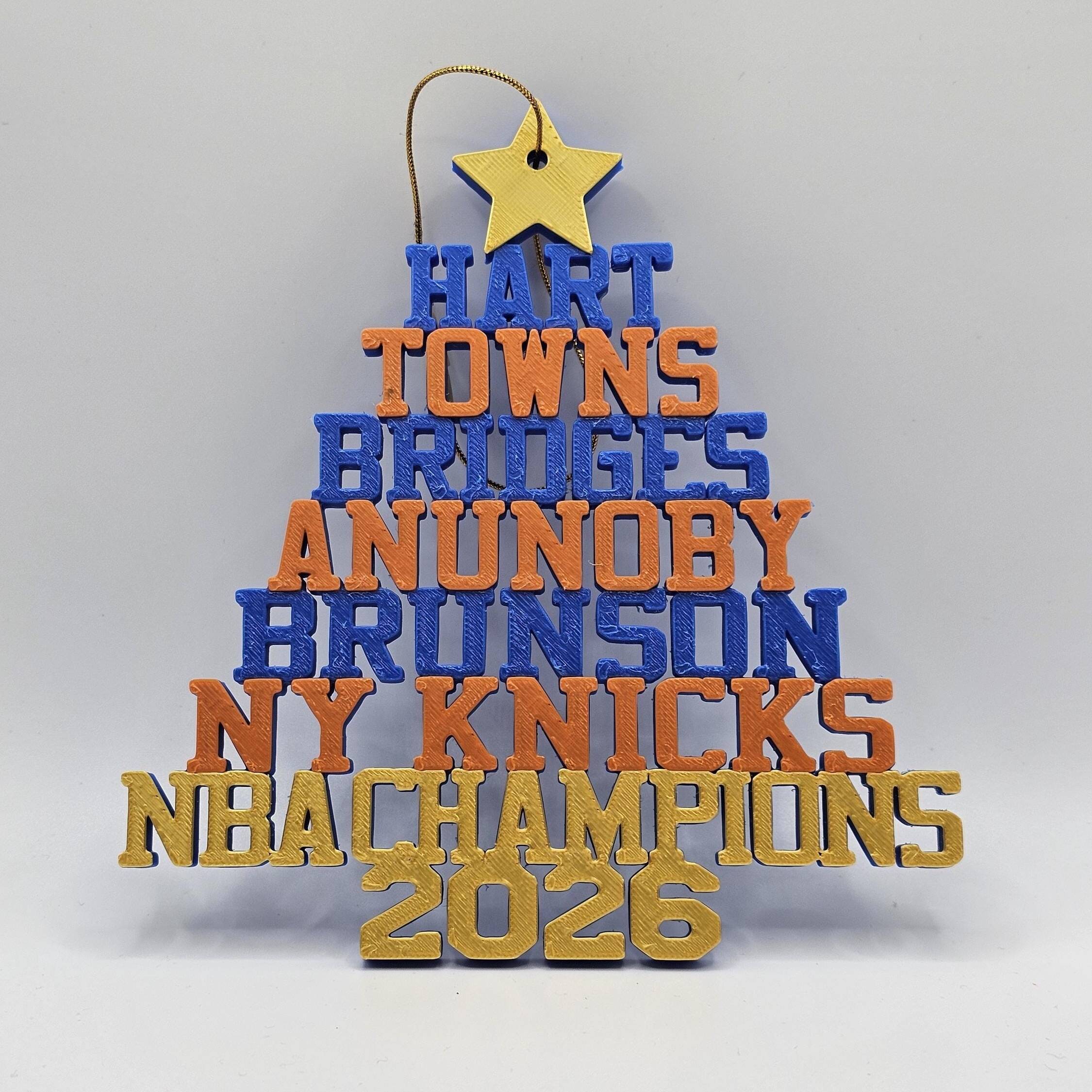 New York K Championship 2026 Ornament
