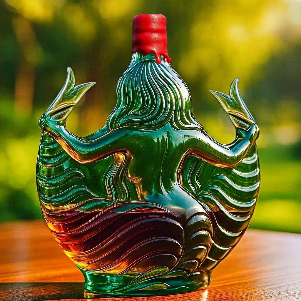 Bucks Whiskey Bottle