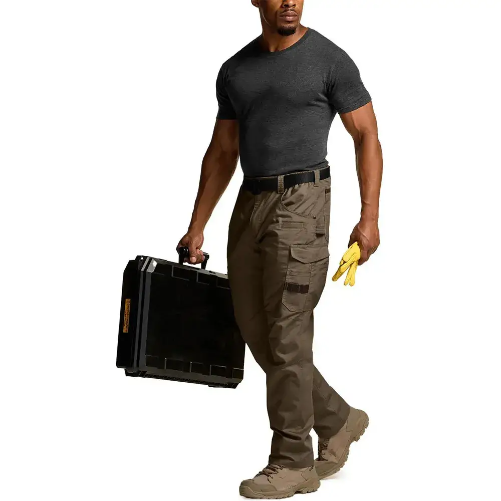Men's Ripstop Work Pants ,Water Resistant  Outdoor Tactical Pants