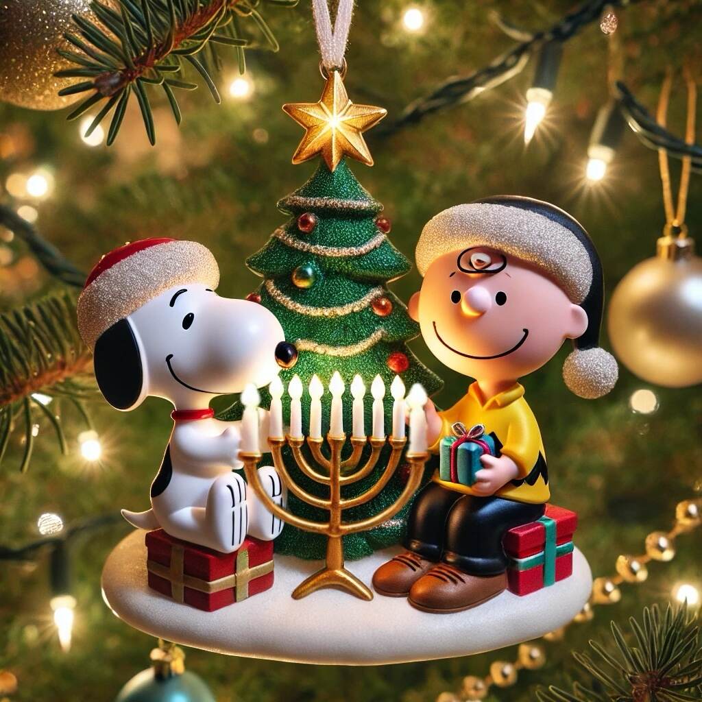 Christmas Hanukkah Ornaments