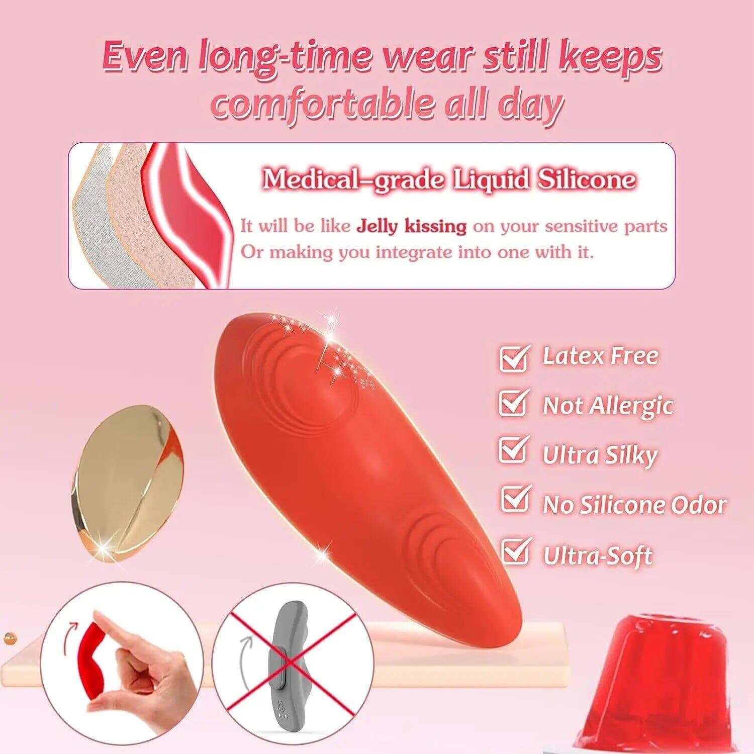 PASSION PULSE ADULT Wearable Mini Vibrator with APP Control