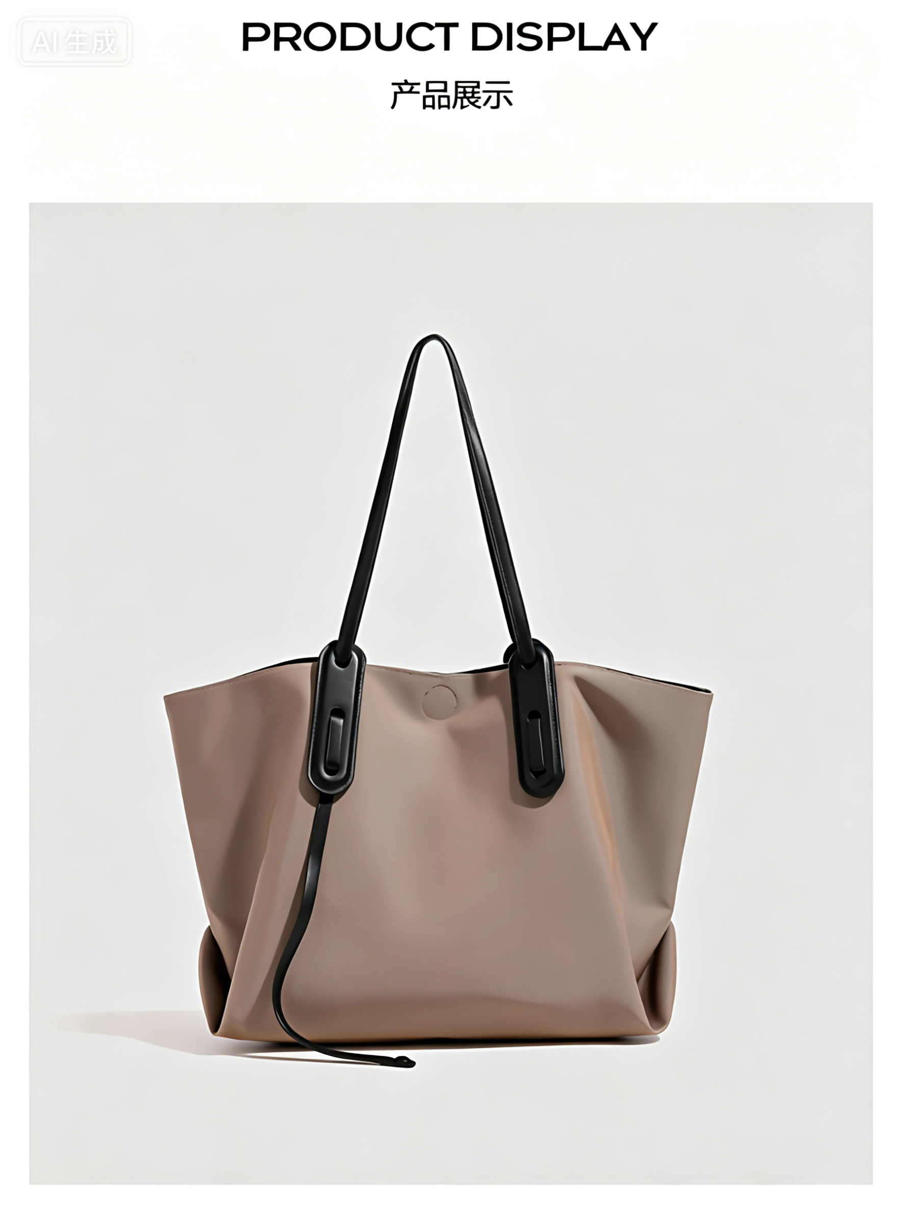 Fashionable women handbag with classic design