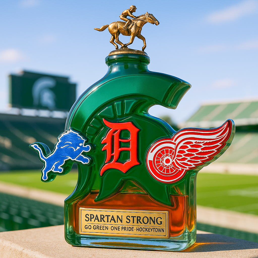 Michigan Glory Whiskey Bottle