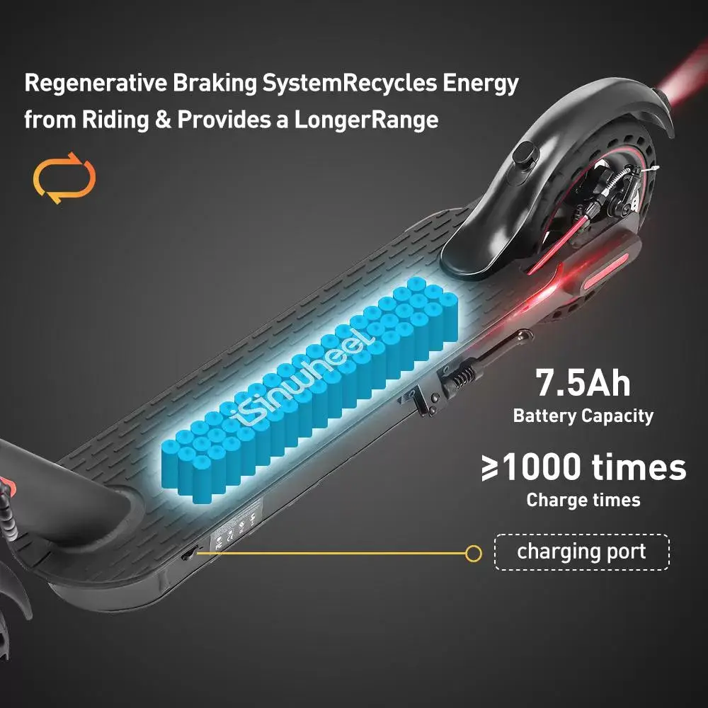 Performance i9 2023 Motorised Foldable Electric Scooter For Adults