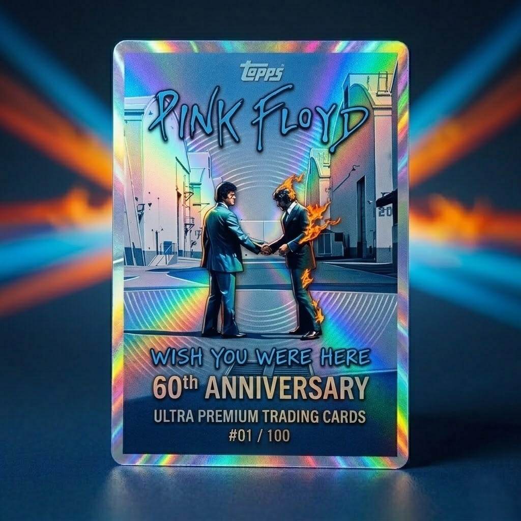 🌟 Topps × Pink Floyd: 60th Anniversary Ultra Premium Trading Card Collection