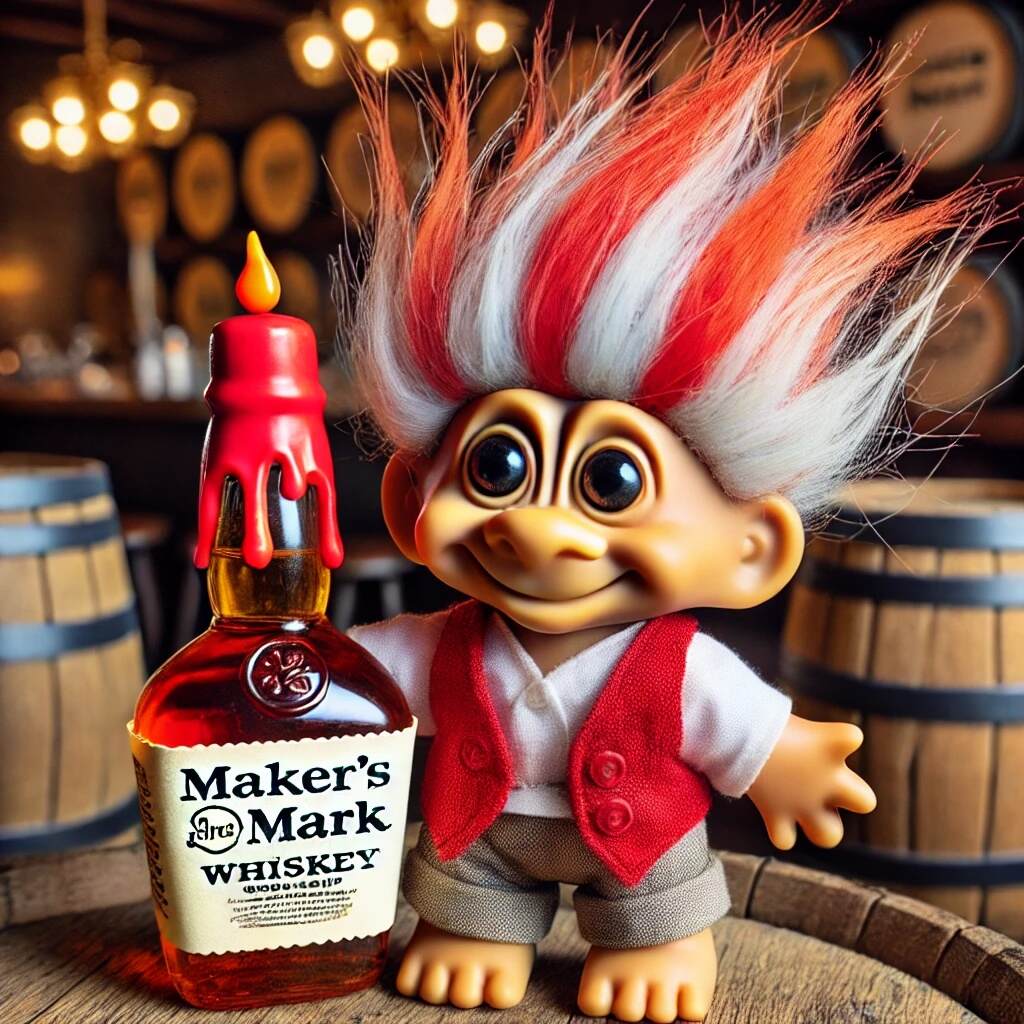 Whiskey Troll Doll Collector's Edition