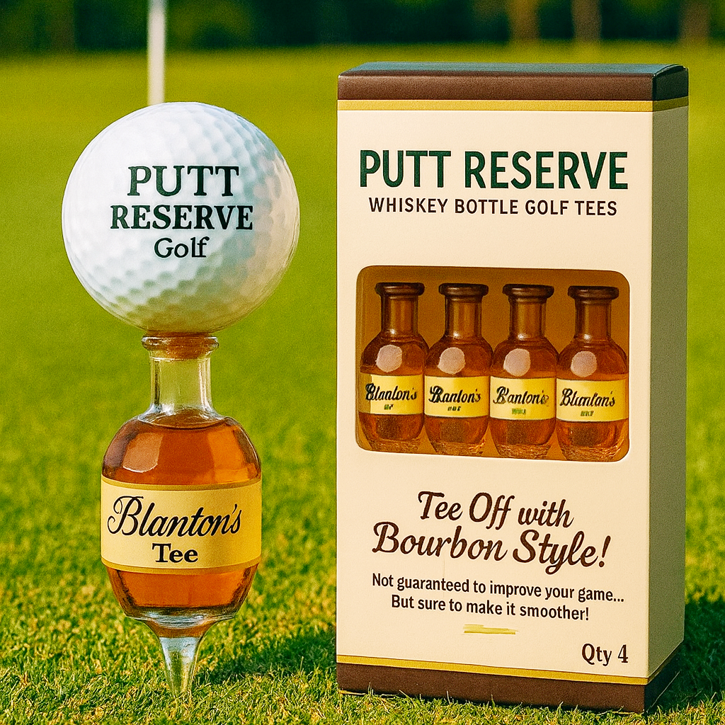 ⛳ Whiskey Bottle Golf Tees