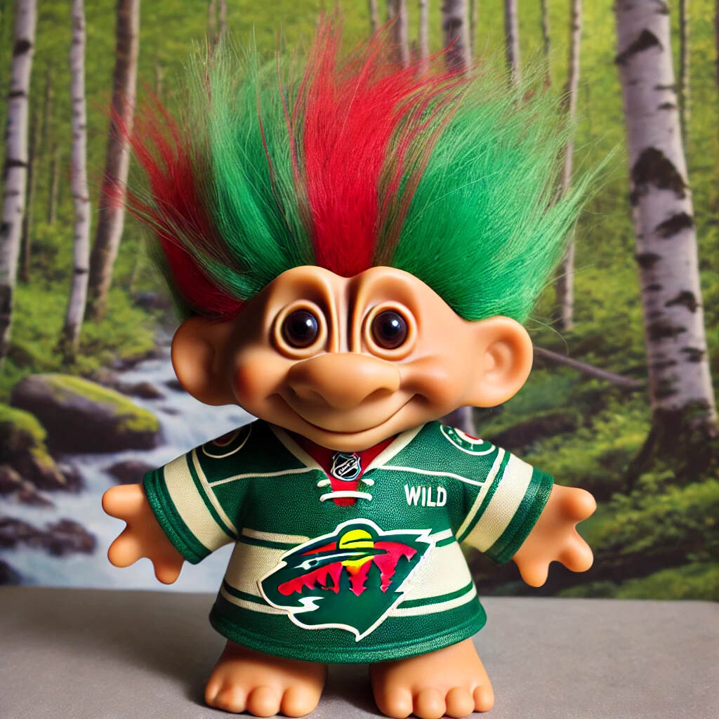 NHL Troll Doll