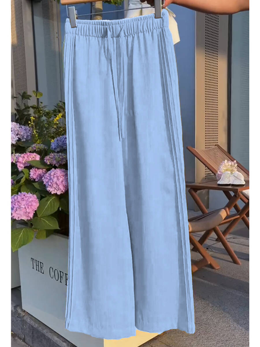 🔥Summer Arrivals🌟Women'sTencel and Linen Wide-leg Casual Pants