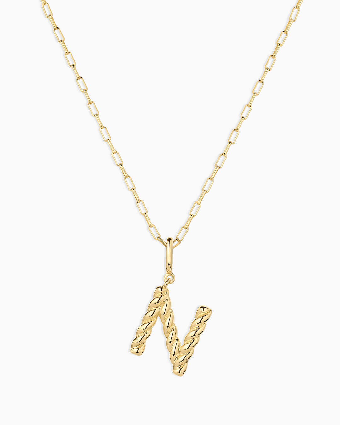 Crew Alphabet Statement Charm Necklace