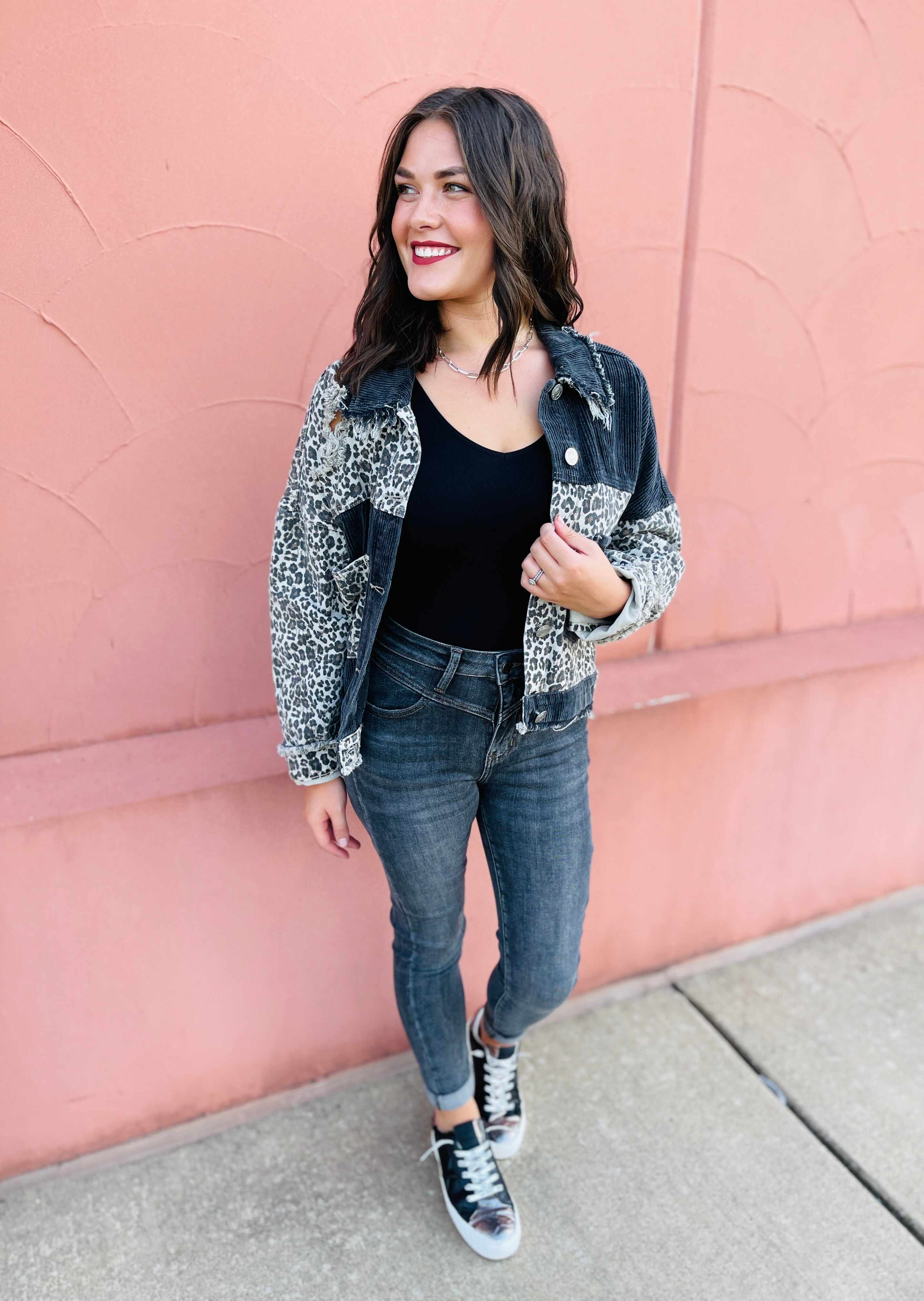 RESTOCK! Plus/Reg Shades of Grey Skinny Jeans