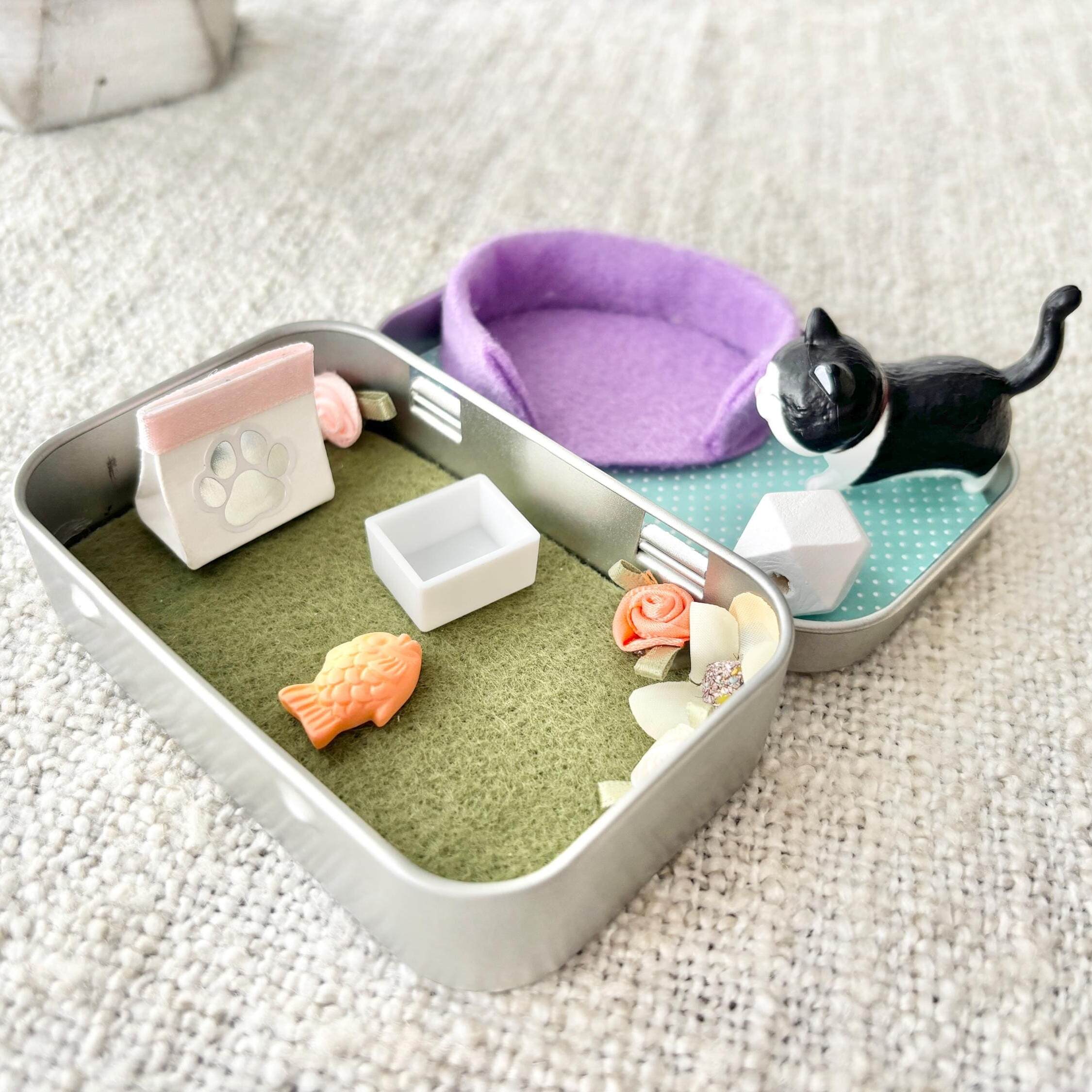 Pocket Pet Cat In A Tin