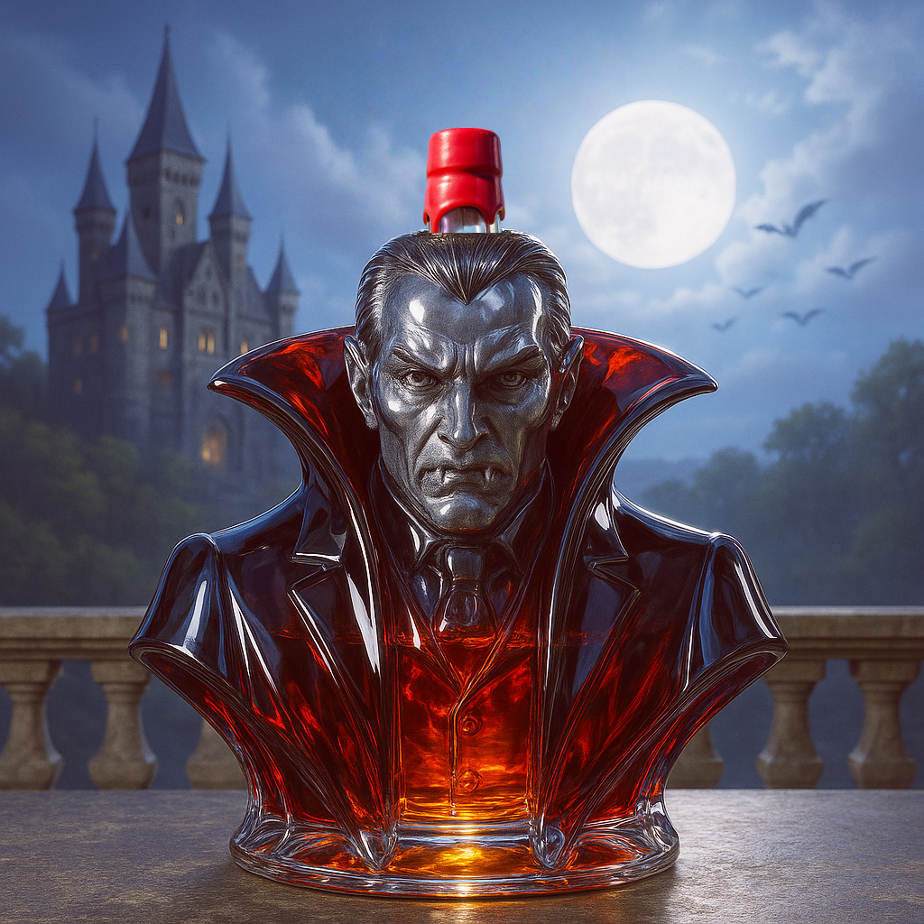 Dracula Whiskey Bottle