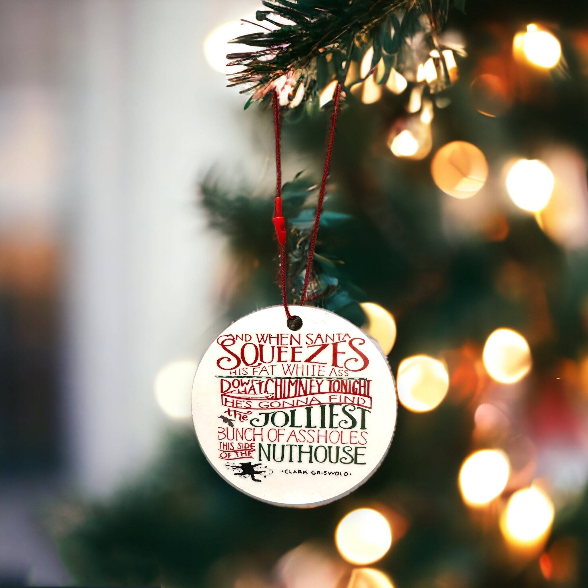 Funny ‘Christmas vacation’ ornaments