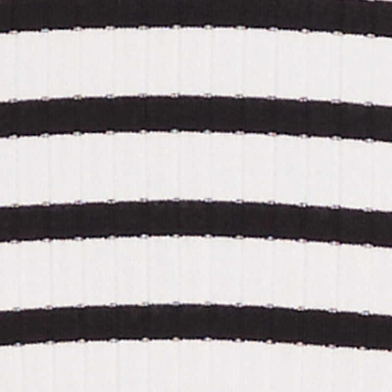 Plus Size Striped Rib Knit Overlay Sweater Dress