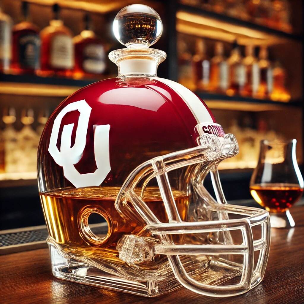 SEC Helmet Whisky Bottle
