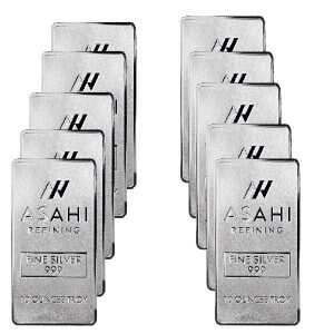 10 oz Asahi Silver Bar