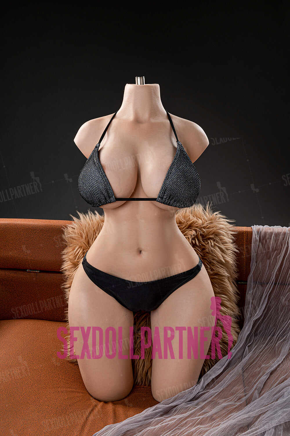 EU Stock - Pyper 76cm Full Silicone Big Tits Real-Size Torso Sex Doll With Realistic Skin Texture