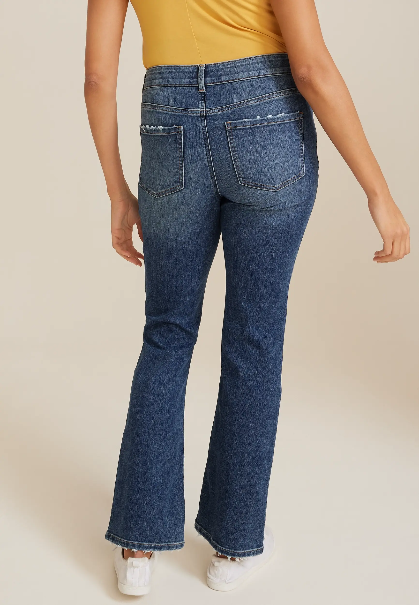 Everflex™  Mid Fit Mid Rise Slim Boot Jean