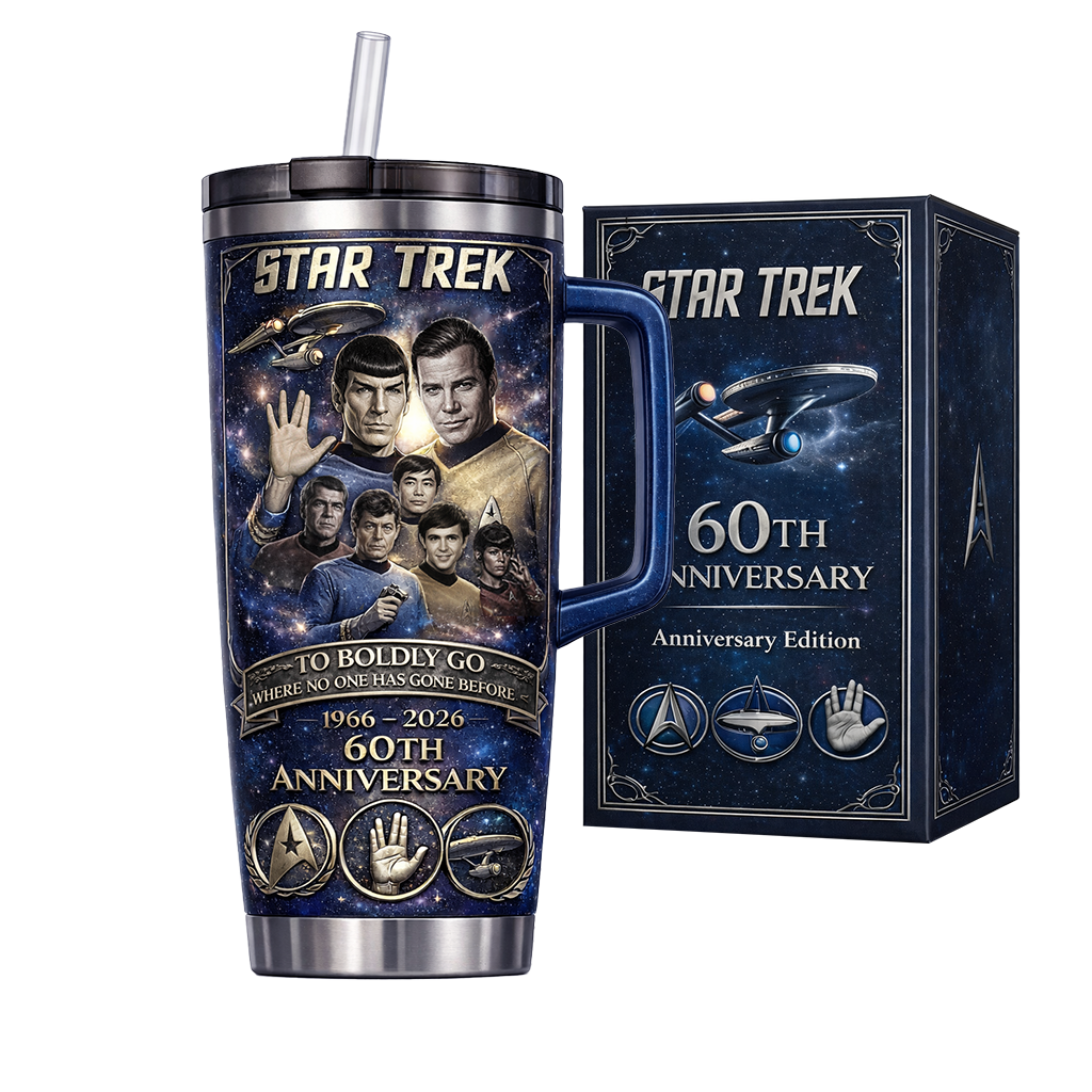 Star Trek 60th Anniversary Collector’s Tumbler