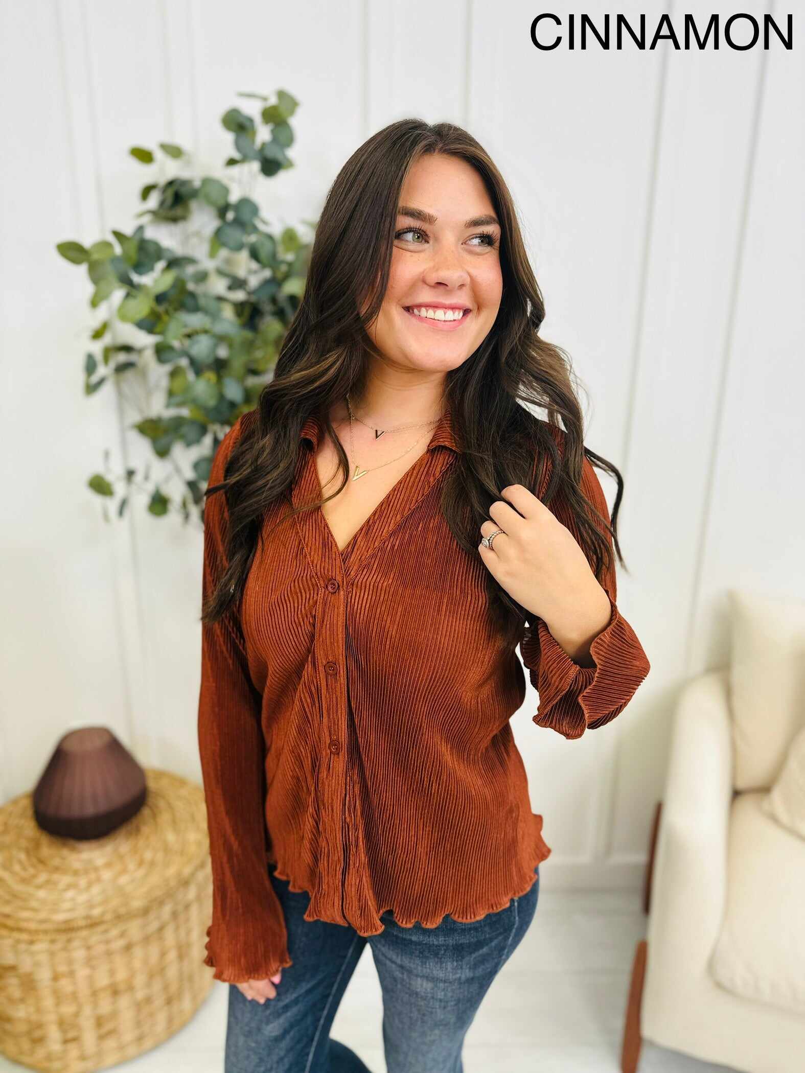 REG/CURVY Set My Heart At Ease Top- Multiple Colors!