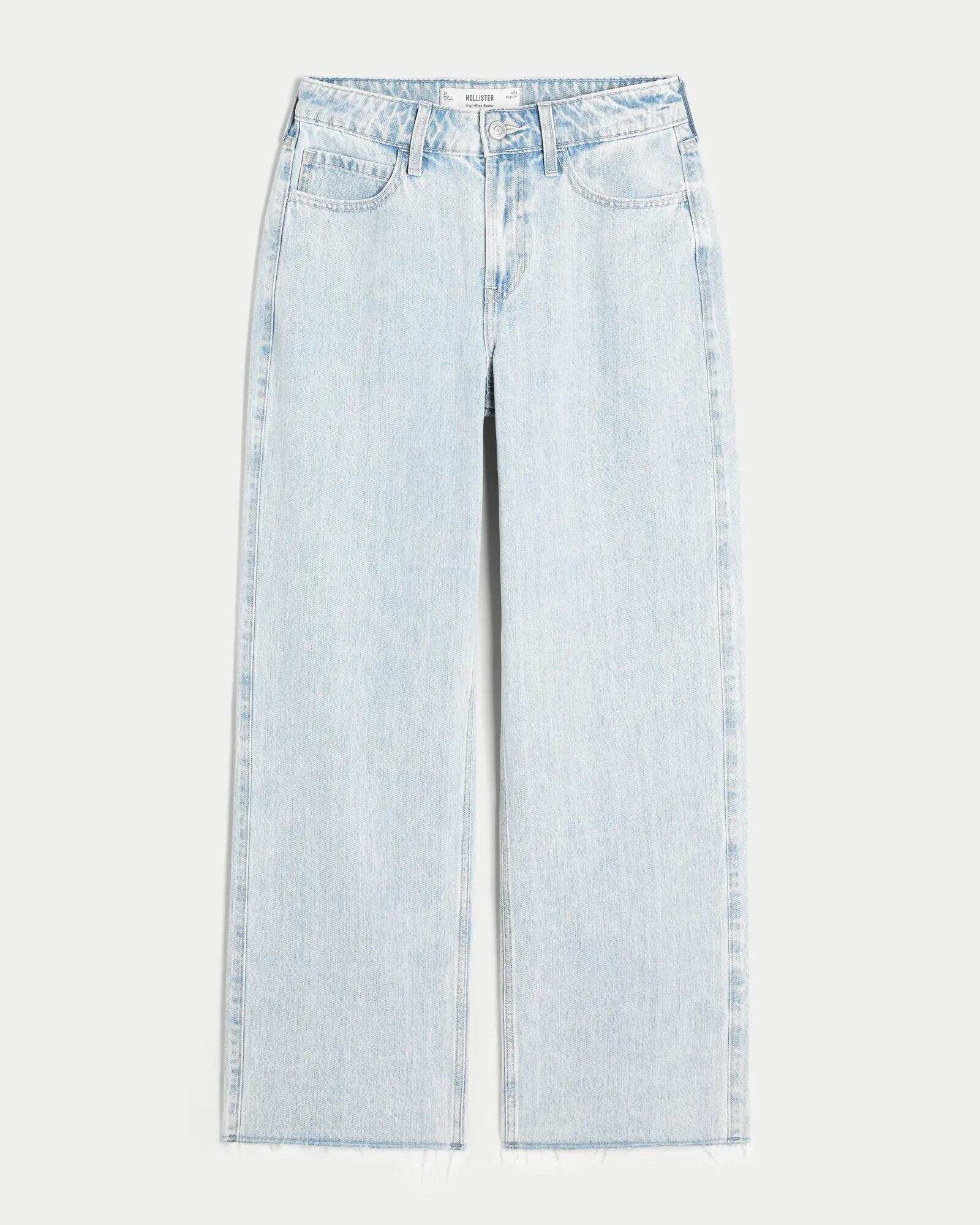 High-Rise Baggy Jeans