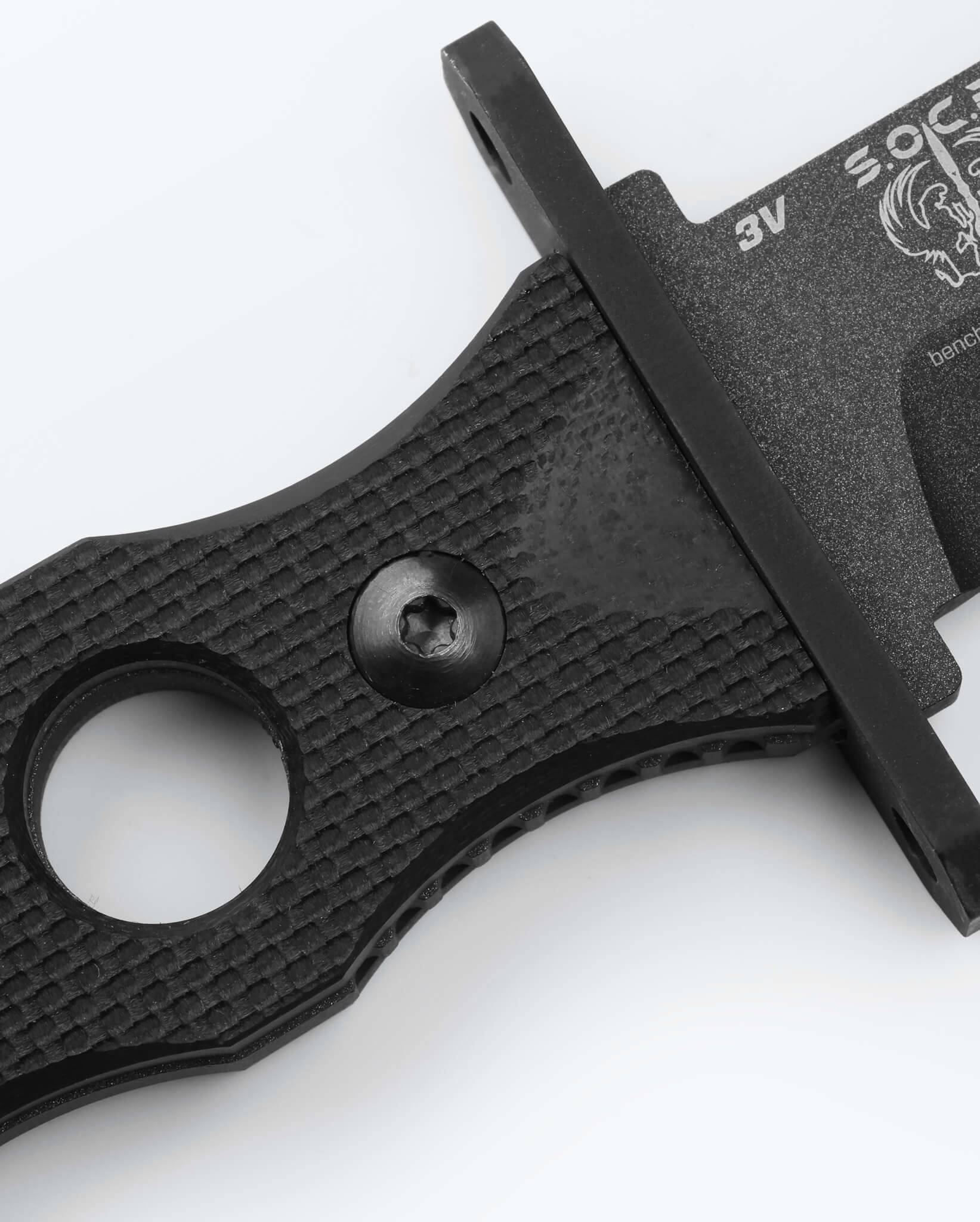 SOCP® Fixed Blade | Black G10