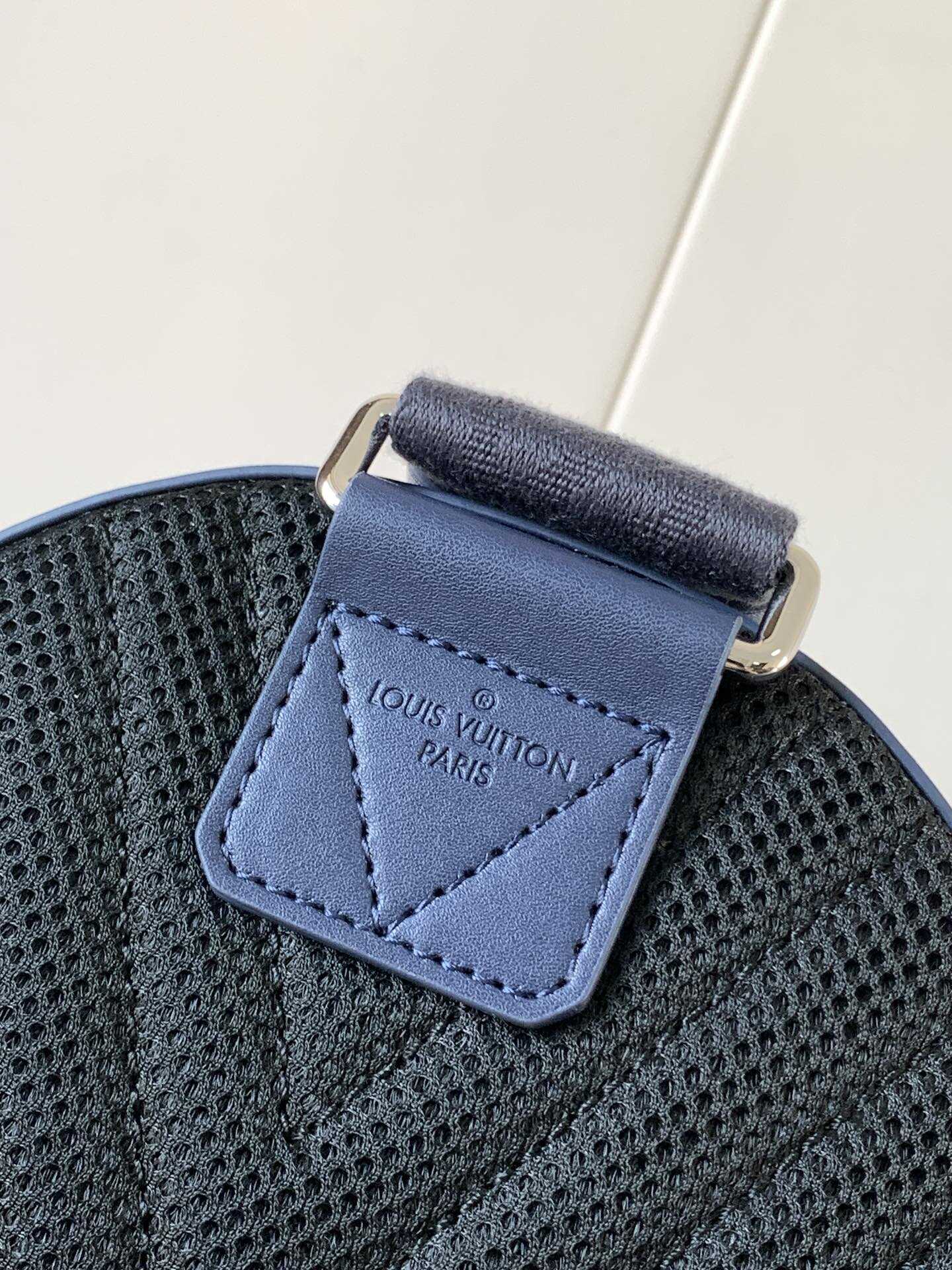Pilot shoulder bag M11601 Blue with chips