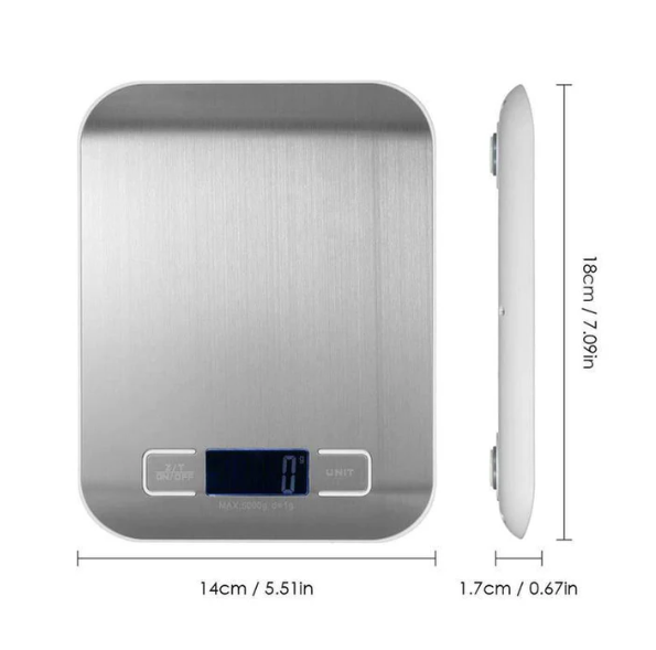LED Portable Digital Kitchen Food Scale LED