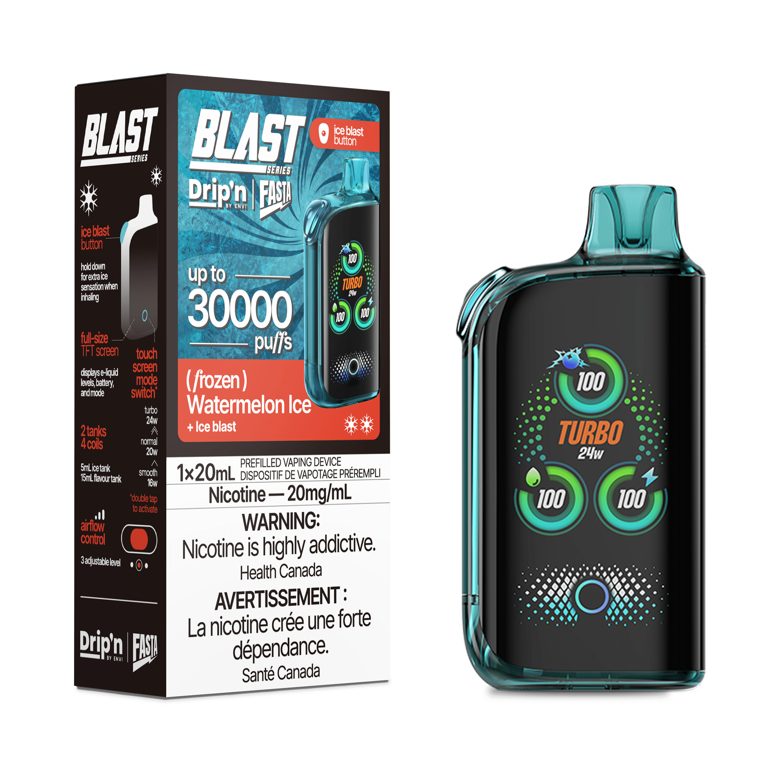 WAKA Drip'n × Fasta Blast 30K