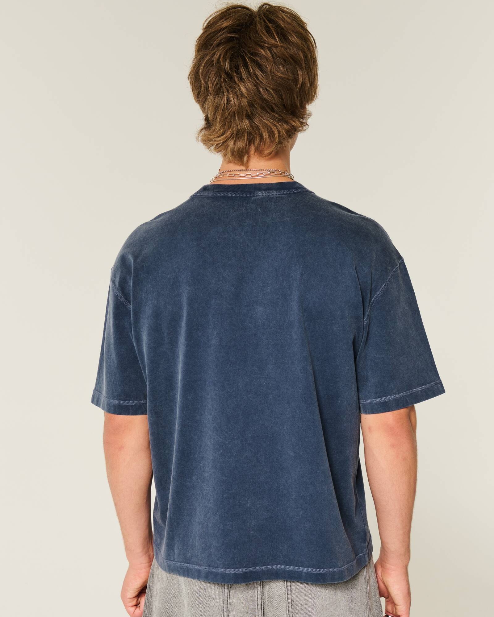Boxy Heavyweight Crop Crew T-Shirt