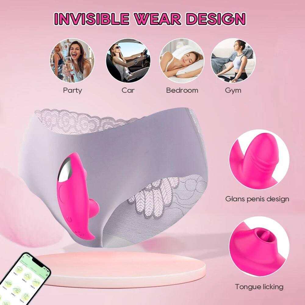 Wearable Mini Vibrator with APP Control
