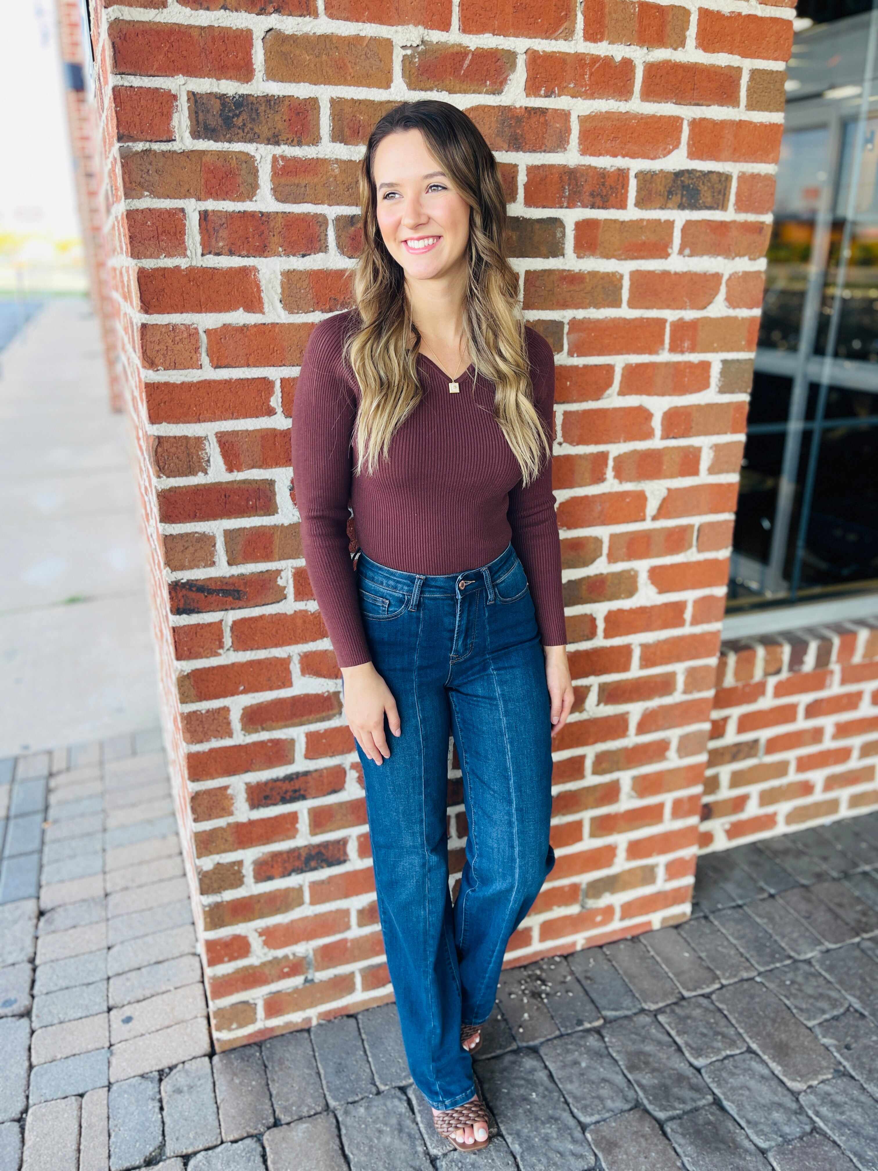 Plus/Reg Take Care Of Business Wide Leg Trouser